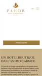 Mobile Screenshot of hotelpahor.com